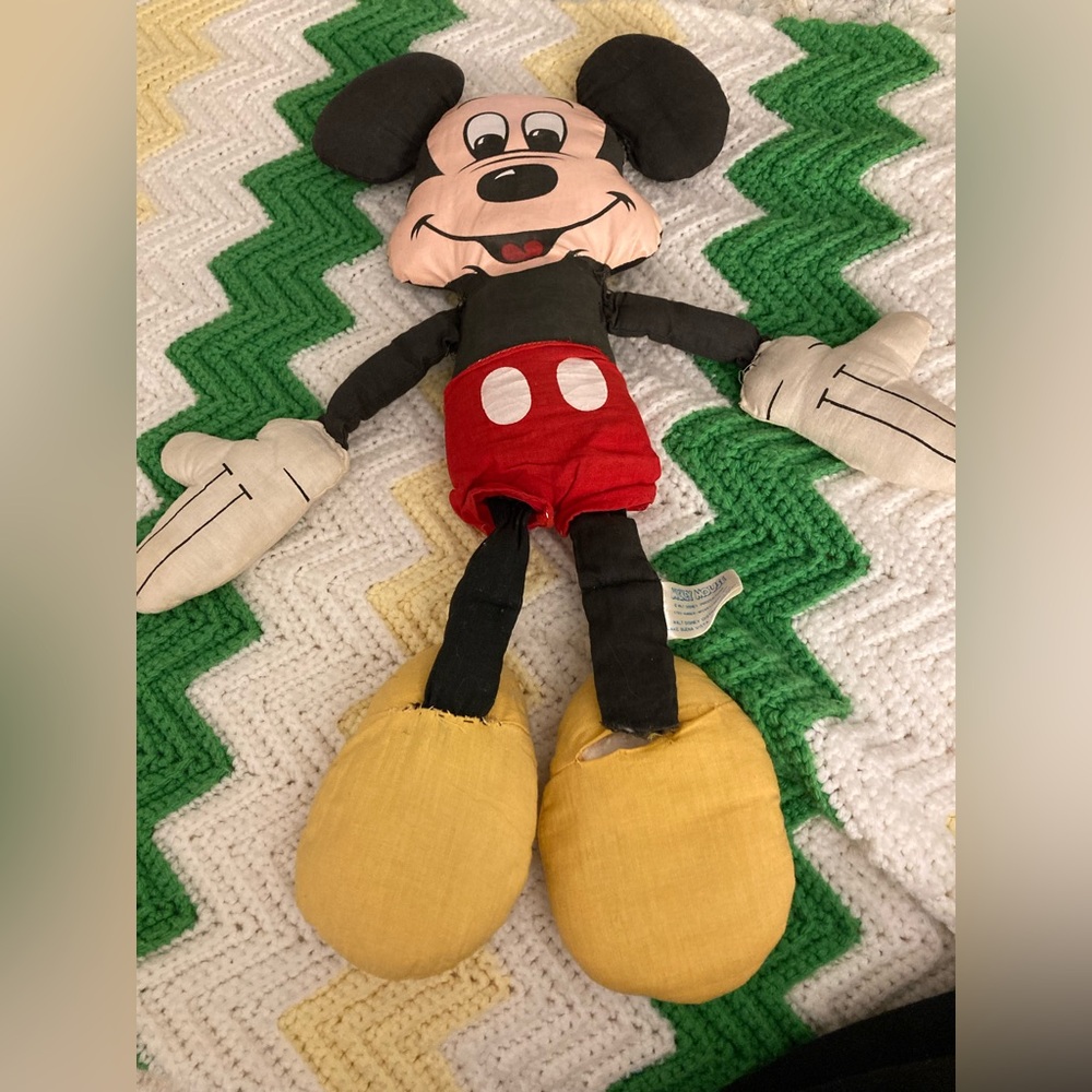 Vintage Mickey Mouse Doll